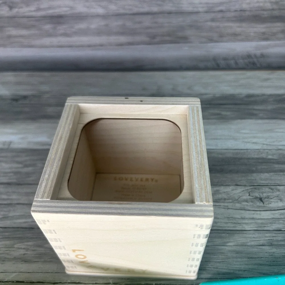Lovevery Coin Bank Carrots Drop Box Wood Toy Lot Montessori Play Preschool Lids
